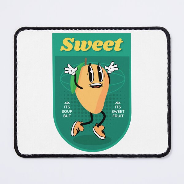 Item preview, Mango Pop Sticker Whimsical Retro Sweet Fruit Graphic designed and sold by Whdesign4.