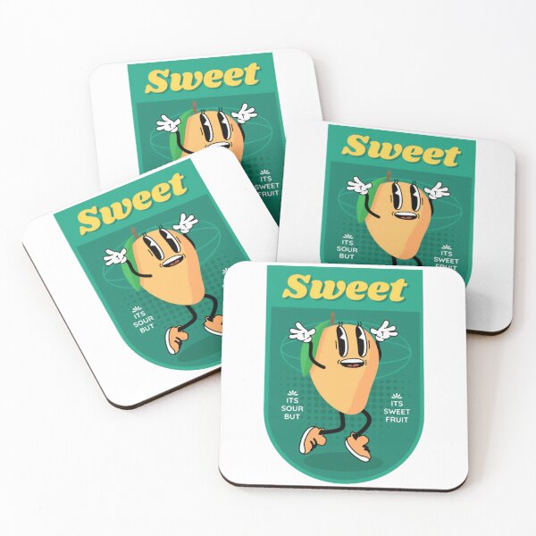 Item preview, Mango Pop Sticker Whimsical Retro Sweet Fruit Graphic designed and sold by Whdesign4.