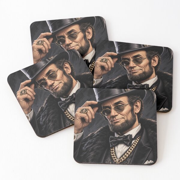 Item preview, The Original Gangsta – Abraham Lincoln | Vintage American Icon designed and sold by lapart.