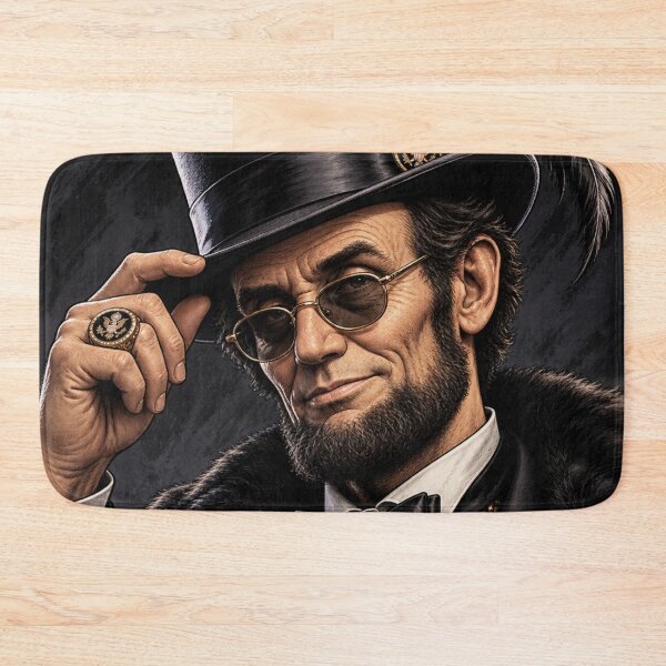 Item preview, The Original Gangsta – Abraham Lincoln | Vintage American Icon designed and sold by lapart.