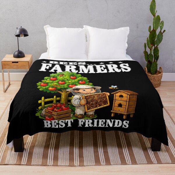 Item preview, Bees Farmers Best Friends Beekeeping Apple Orchard Beekeeper Apple Orchard Bees Farmers Best Friends designed and sold by Jt41.