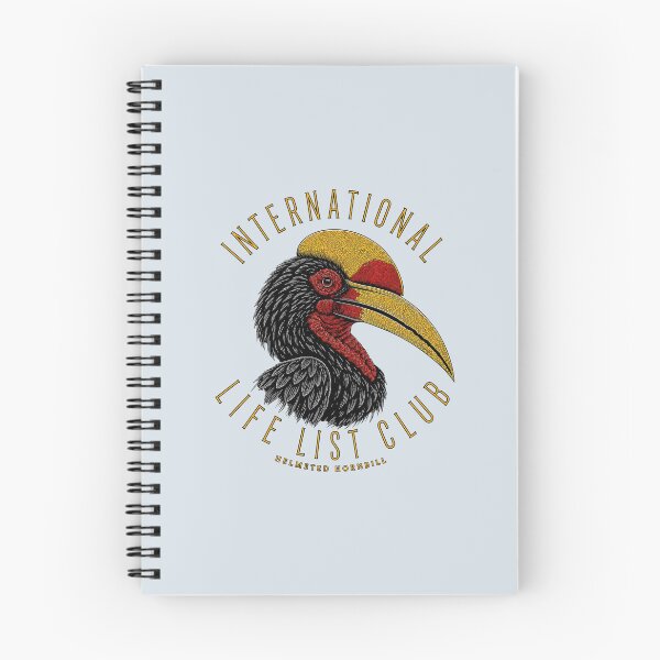Item preview, Helmeted Hornbill – International Life List Club designed and sold by American Fieldmark Studio.