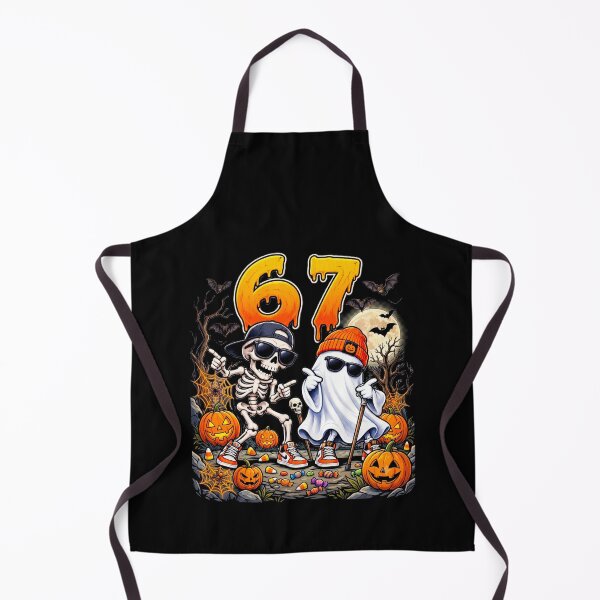 Item preview, 67 Six-Seven Halloween Funny Dripping Skeleton and Ghost 6 7 designed and sold by 519xdesign.