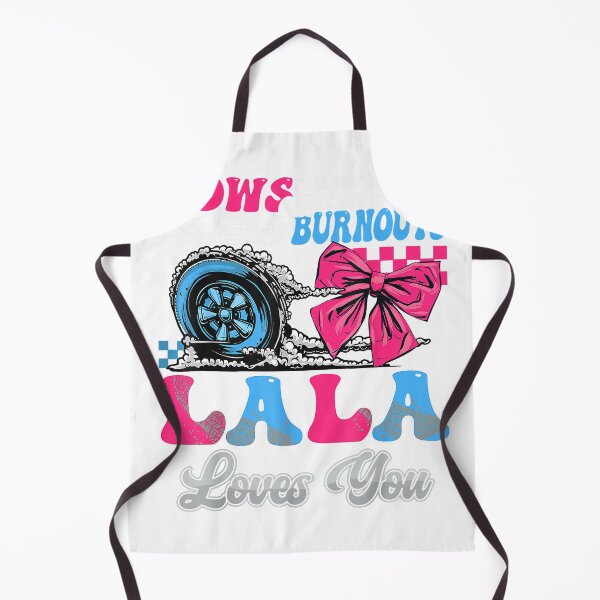 Item preview, Burnouts or Bows Lala Loves You Gender Reveal Party T-Shirt designed and sold by gidget-gadget.