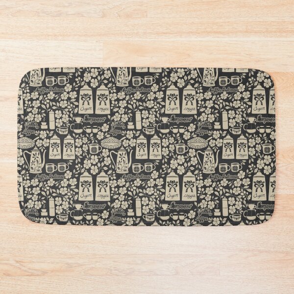 Item preview, Coffee cups , coffee pots, espresso, coffee beans - Vintage Coffee Shop designed and sold by DColourMuse.