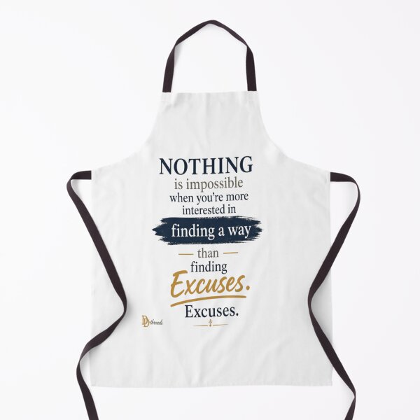 Item preview, Nothing Is Impossible Finding a Way Quote designed and sold by DesignerThreads.