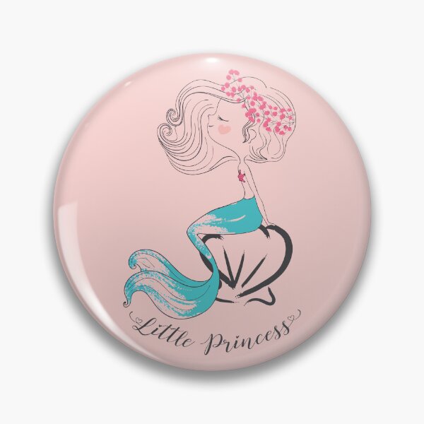 Item preview, Little Princess Mermaid – Cute Magical Ocean Fantasy Design designed and sold by artworkathome.