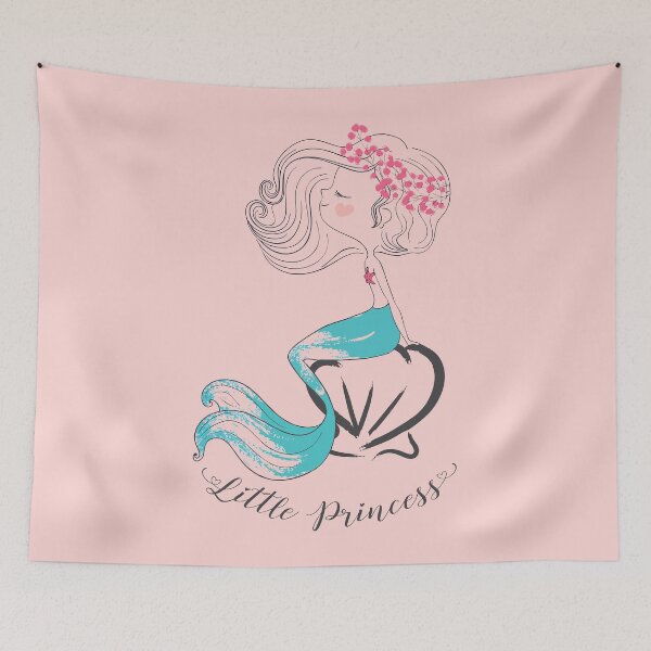 Item preview, Little Princess Mermaid – Cute Magical Ocean Fantasy Design designed and sold by artworkathome.