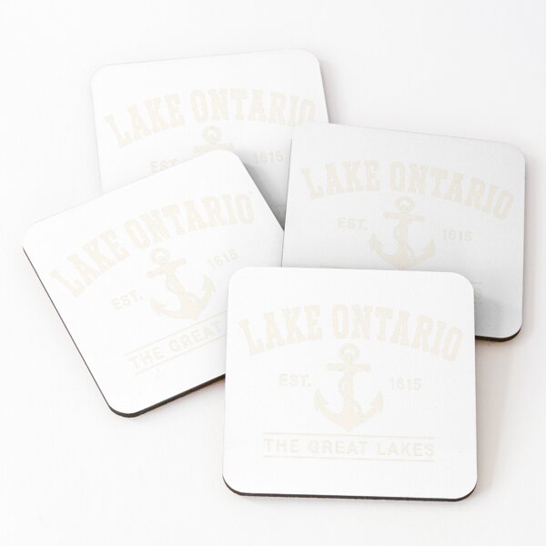 Item preview, Lake Ontario Est 1615 The Great Lakes Nautical Vintage Anchor designed and sold by DYALEEZ-XCR.