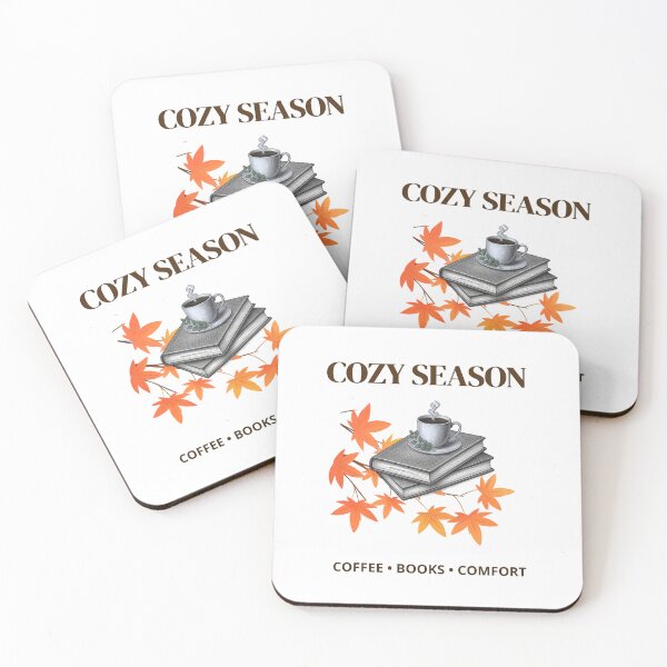 Item preview, Cozy Season, Coffee & Books designed and sold by Umbrella urban.