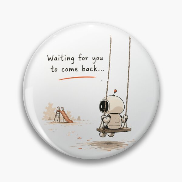 Item preview, Robot Waiting for You designed and sold by pieteespi.