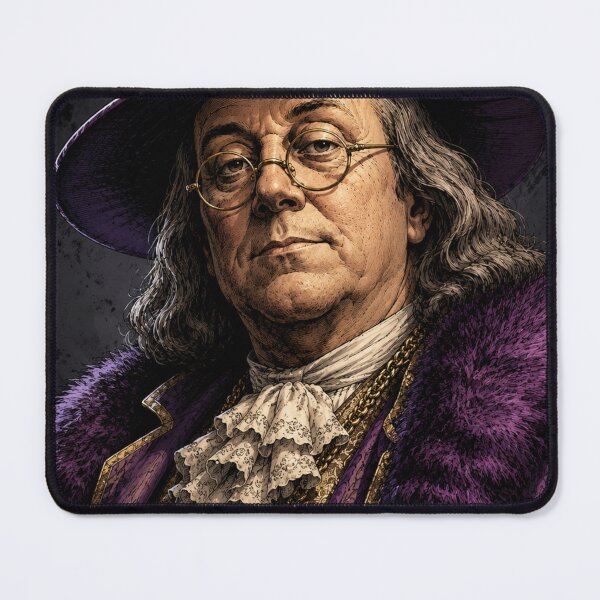 Item preview, The Original Gangsta – Benjamin Franklin | Vintage American Icon designed and sold by lapart.
