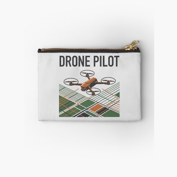 Item preview, Drone Pilot Quadcopter Aerial Photography Grid Map Isometric Art designed and sold by KiwiRider.