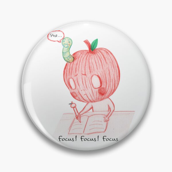 Item preview, Focus! Focus! Focus! – Overthinking Apple designed and sold by ReginaLumiArt.