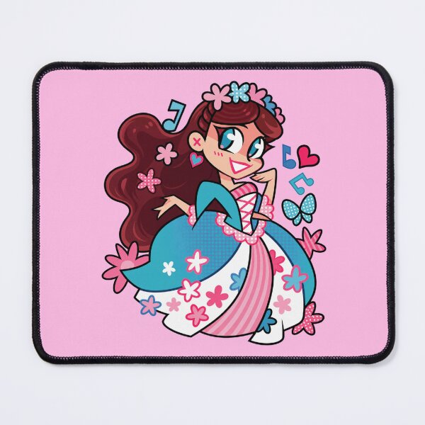 Item preview, Princess in a blue and pink dress designed and sold by YChangShop.