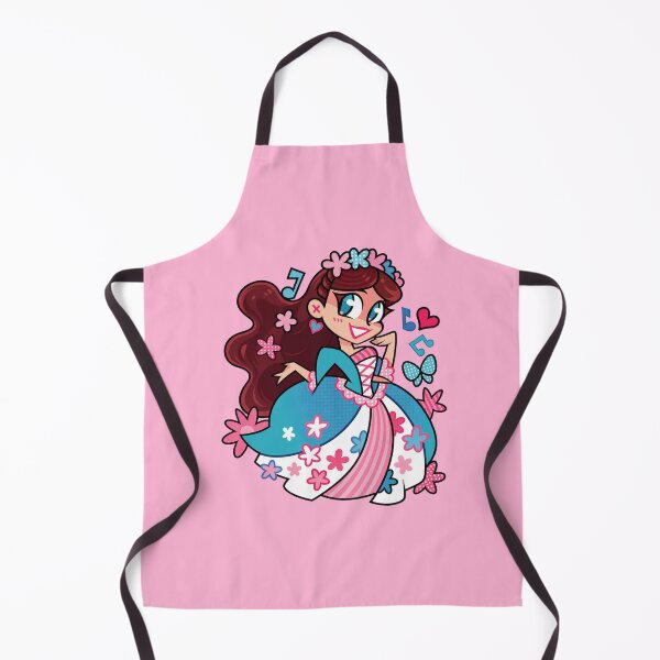 Item preview, Princess in a blue and pink dress designed and sold by YChangShop.