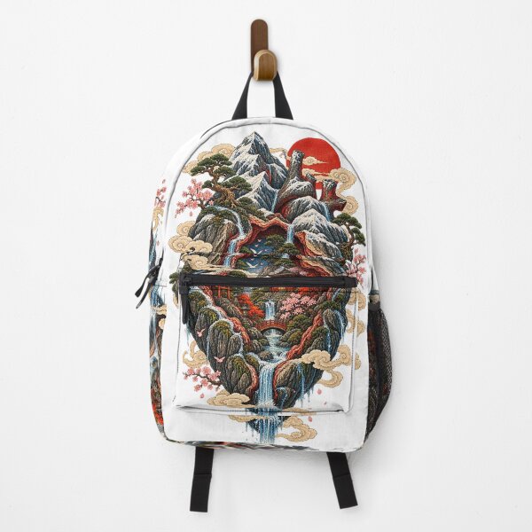 Item preview, Heart Mountain – Japanese Ukiyo-e Mountain Temple Art designed and sold by Substance_life.