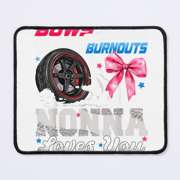 Item preview, Burnouts or Bows Nonna Loves You Gender Reveal Party T-Shirt designed and sold by KTY-NUSS.