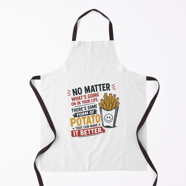 Item preview, No Matter What's Going On In Your Life, There's Some Form Of Potato That Can Make It Better. Potato Lover French Fries Foodie Comfort Food Humor designed and sold by HumansStuck12.