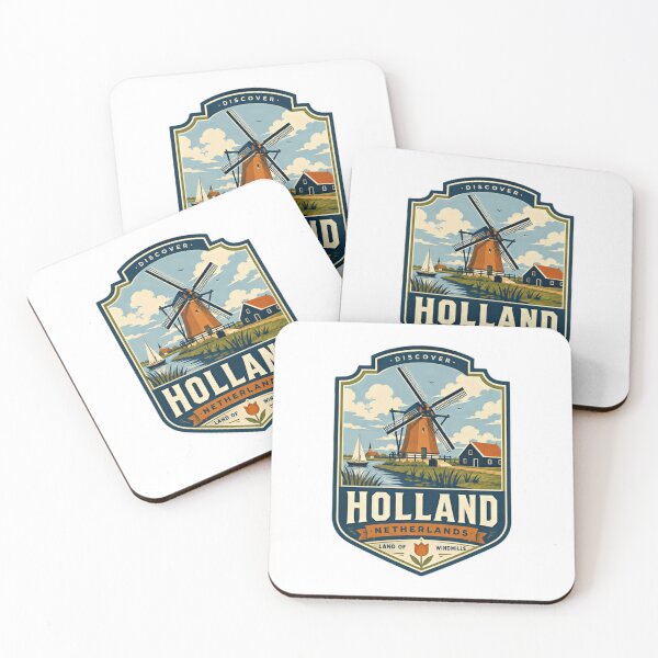 Item preview, Discover Holand Netherlands Land Of Windmills Travel Souvenir designed and sold by Star3NowForMe.