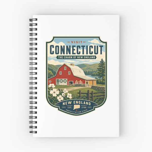 Item preview, Visit Connecticut The Charm Of New England | Connecticut State Pride New England Travel designed and sold by Star3NowForMe.