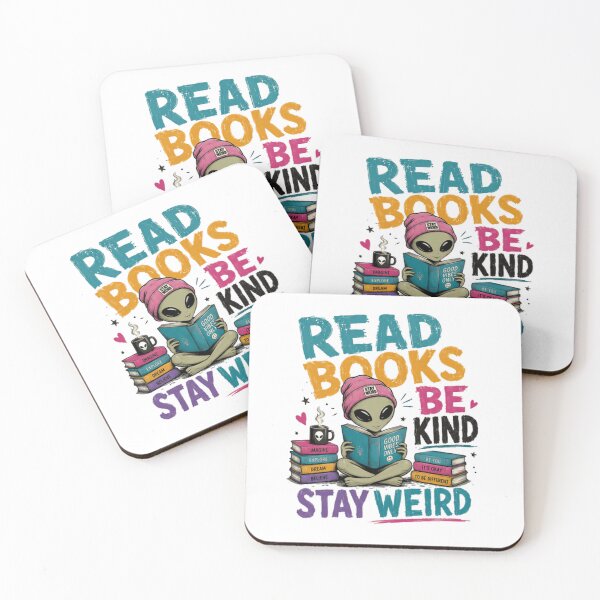 Item preview, Read Books Be Kind Stay Weird Alien Book Lover Reader Kindness Individual designed and sold by HumansStuck12.