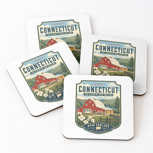 Item preview, Visit Connecticut The Charm Of New England | Connecticut State Pride New England Travel designed and sold by Star3NowForMe.