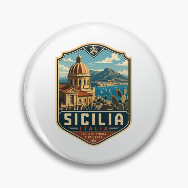 Item preview, Sicilia Italia Isola Di Storia E Bellezza Italian Travel Heritage Culture designed and sold by Star3NowForMe.