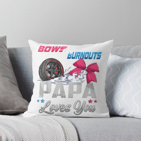 Item preview, burnouts or Bows Gender Reveal Party Announcement Papa T-Shirt designed and sold by Atros.