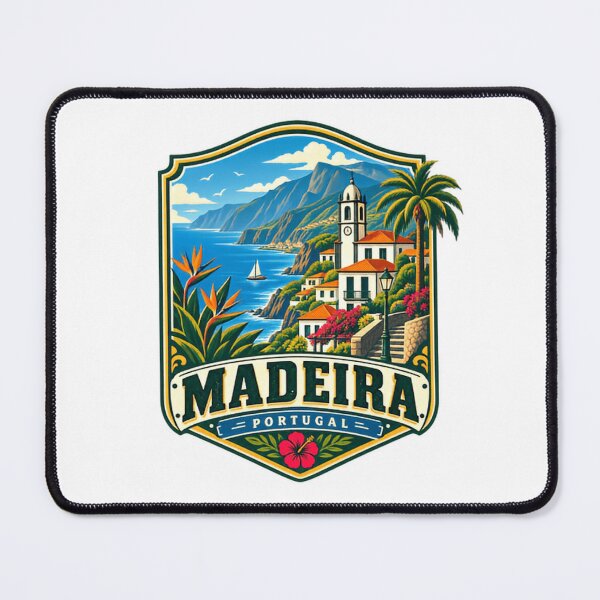 Item preview, Madeira Portugal Travel Vacation Island Destination Tourist Souvenir designed and sold by Star3NowForMe.