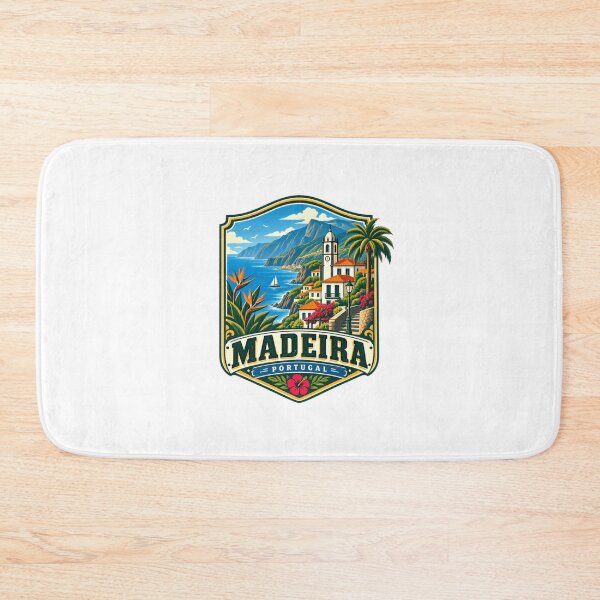 Item preview, Madeira Portugal Travel Vacation Island Destination Tourist Souvenir designed and sold by Star3NowForMe.