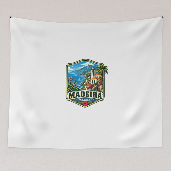 Item preview, Madeira Portugal Travel Vacation Island Destination Tourist Souvenir designed and sold by Star3NowForMe.