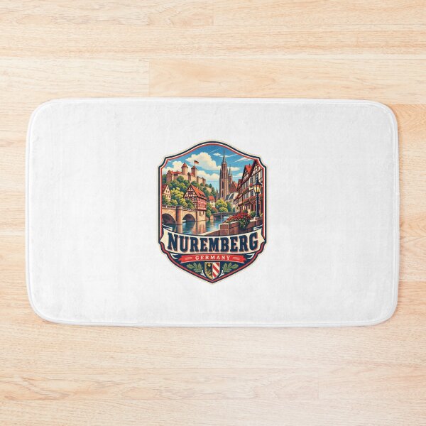 Item preview, Nuremberg Germany Travel Souvenir Bavarian City Landmark designed and sold by Star3NowForMe.