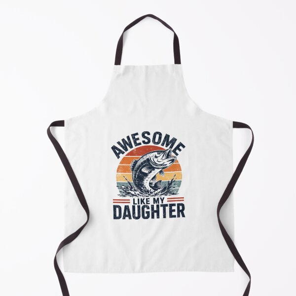 Item preview, Awesome Like My Daughter Fishing Dad Fatherhood Angler designed and sold by HumansStuck12.