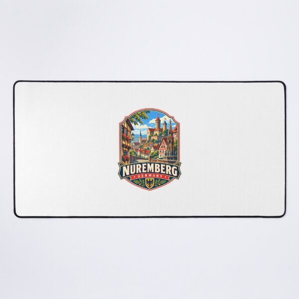 Item preview, Nuremberg Germany Bavarian City Travel Souvenir designed and sold by Star3NowForMe.