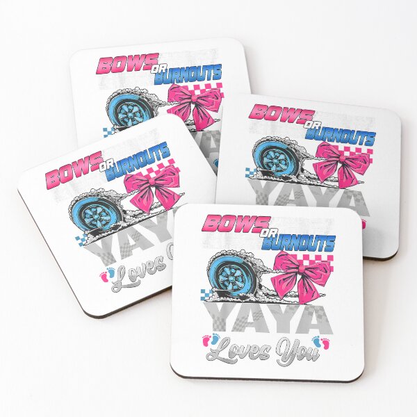 Item preview, Burnouts or Bows Yaya Loves You Gender Reveal Party T-Shirt designed and sold by KTY-NUSS.