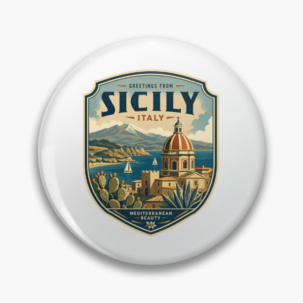 Item preview, Greetings From Sicily Italy Mediterranean Beauty Travel Souvenir Destination designed and sold by Star3NowForMe.