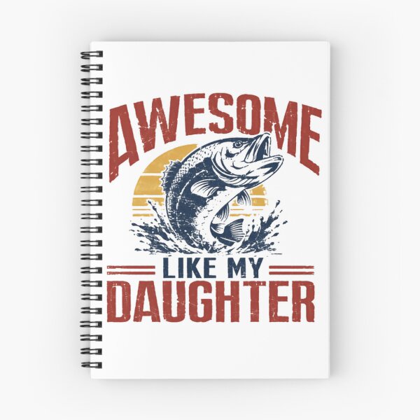 Item preview, Awesome Like My Daughter Fishing Dad Father Daughter designed and sold by HumansStuck12.