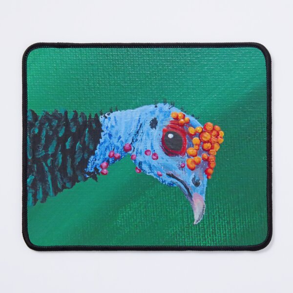 Item preview, Female Ocellated Turkey Portrait designed and sold by Magpie's Miscellany.