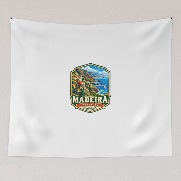 Item preview, Madeira Portugal Travel Vacation Destination Souvenir designed and sold by Star3NowForMe.