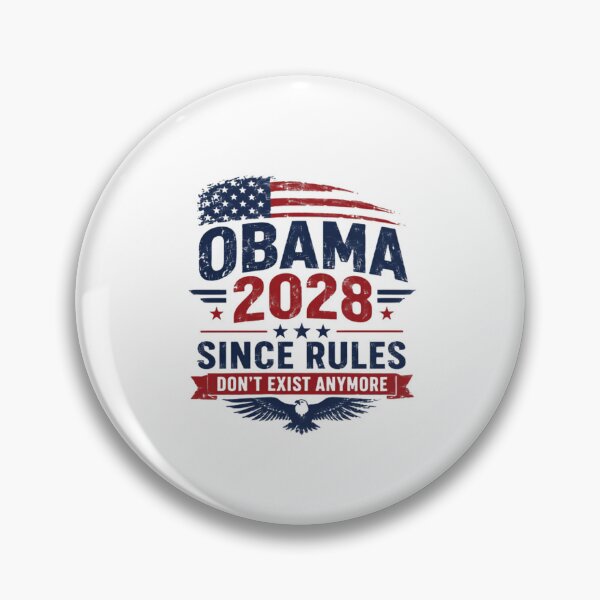 Item preview, Obama 2028 Since Rules Don't Exist Anymore Political Humor American Election Supporter designed and sold by HumansStuck12.