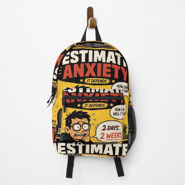 Item preview, Estimate Anxiety It Depends - Funny Developer Deadline Shirt designed and sold by Geek Tracy Shop.