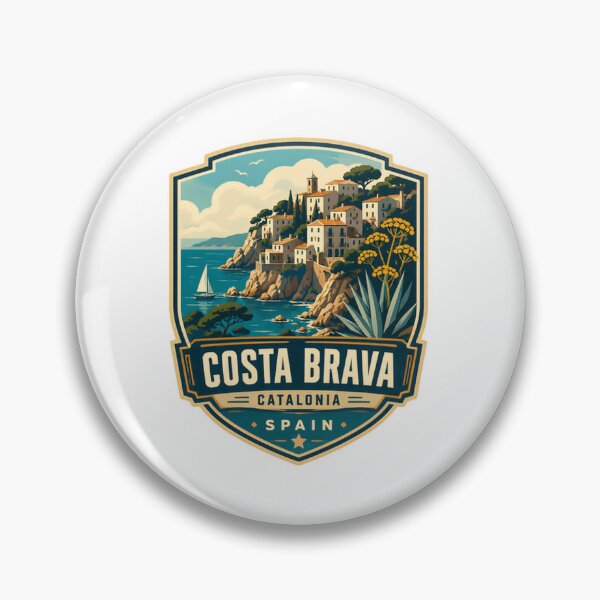 Item preview, Costa Brava Catalonia Spain Travel Souvenir Tourist Vacation designed and sold by Star3NowForMe.