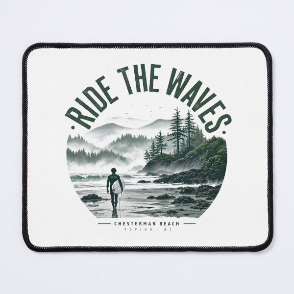 Item preview, Tofino Surf Culture – Ride the Waves – Rugged West Coast Beach Art – Pacific Northwest Travel Tee designed and sold by bobscraze.