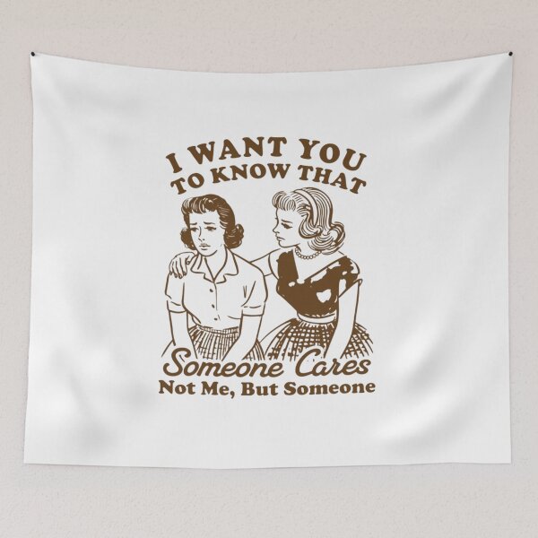 Item preview, Someone cares... not me, but someone designed and sold by taylorgray05.