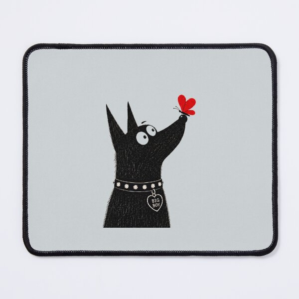 Item preview, Big Boy Dog and Butterfly designed and sold by LuvePress.
