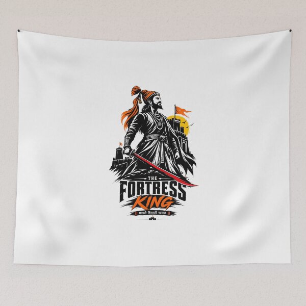 Item preview, Shivaji Maharaj The Fortress King designed and sold by pradeepvisuals.