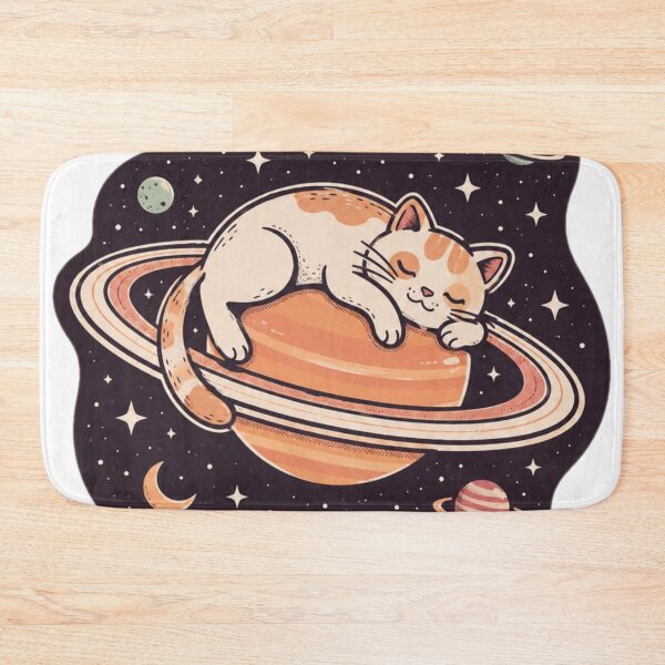 Item preview, Sleepy Cat on Saturn designed and sold by Nol1ytv.