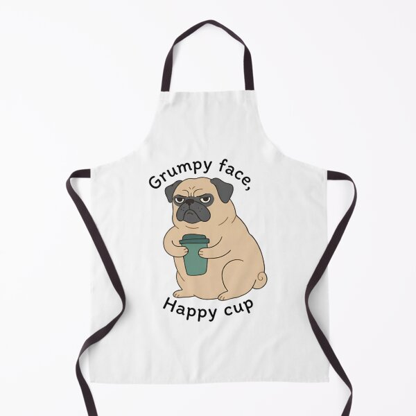 Item preview, Grumpy Pug Coffee Lover Morning Humor designed and sold by wingoo22.
