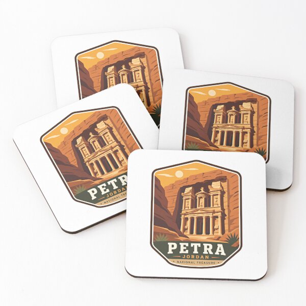 Item preview, Petra Jordan National Treasure Travel History Explorer Landmark designed and sold by Star3NowForMe.